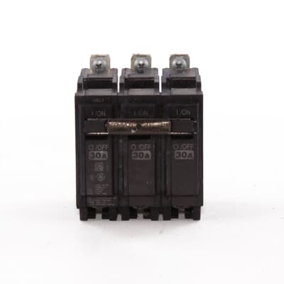 GE ABB - THHQB Circuit Breaker - 30A, 240V, 3-Poles - THHQB32030