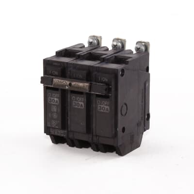 GE ABB - THHQB Circuit Breaker - 30A, 240V, 3-Poles - THHQB32030