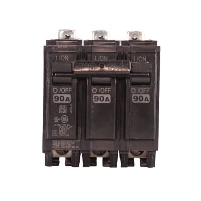 GE ABB - THQB Circuit Breaker- 90A, 240V, 3-Poles - THQB32090