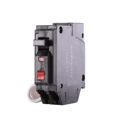 GE ABB - THQL Circuit Breaker - 20 AMP, 120/240V, 1-Pole - THQL1120GFT