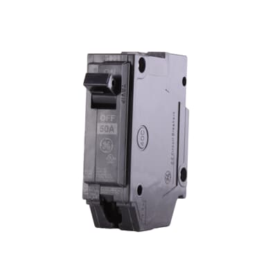 GE ABB - THQL Circuit Breaker - 50 AMP, 120/240 V. 1-Pole - THQL1150