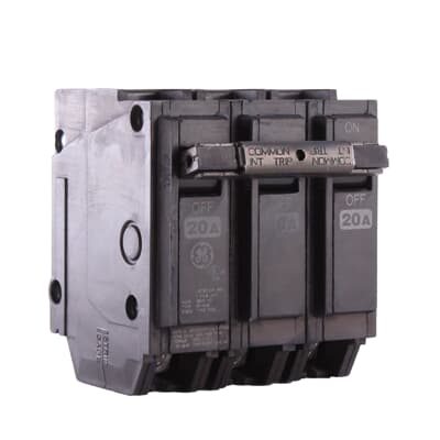 GE ABB - Circuit Breaker 3 Pole 20A 240V - THQL32020
