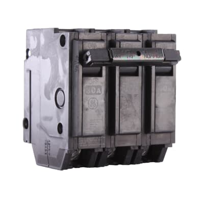 GE ABB - GE - Circuit Breaker - 3 Pole, 240V AC - THQL32030