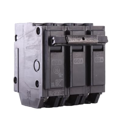 GE ABB - Circuit Breaker 3 Pole 60A 240V - THQL32060