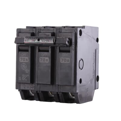 GE ABB - Circuit Breaker 3 Pole 70A 240V - THQL32070
