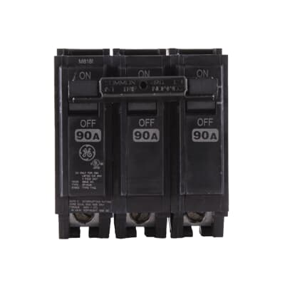 GE - Circuit Breaker - 3 Pole, 240V AC - THQL32090