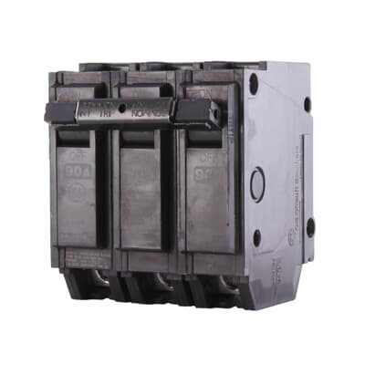 GE - Circuit Breaker - 3 Pole, 240V AC - THQL32090