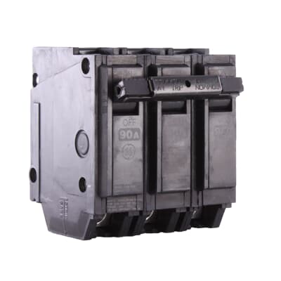 GE - Circuit Breaker - 3 Pole, 240V AC - THQL32090