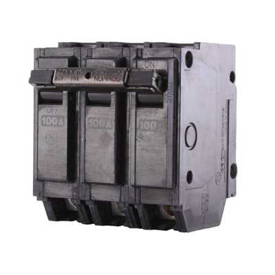 GE ABB - Circuit Breaker 3 Pole 100A 240V - THQL32100