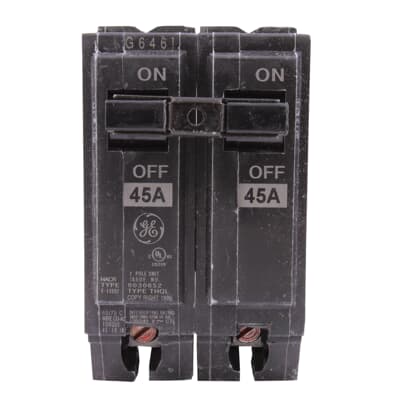 GE ABB - Breaker ,15 amp ,120 volt ,1 Pole - THQP115