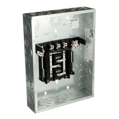 GE ABB -  Main Lug Load Center | 12 Circuits, 125 Amp, 3 Phase - TL12412C