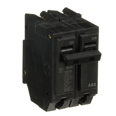 GE ABB - Circuit Breaker 2 Pole 50A 120/240V - THQL2150