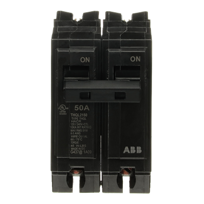 GE ABB - 2-Pole 120/240V AC Circuit Breaker - THQL2130