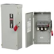 GE ABB - Heavy Duty Fusible Switch | 400A, 240VAC, 3 Poles - TH4325