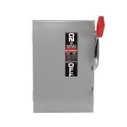 GE ABB - Heavy Duty Fusible Safety Switch | 30A, 600VAC, 3 Pole - TH3361
