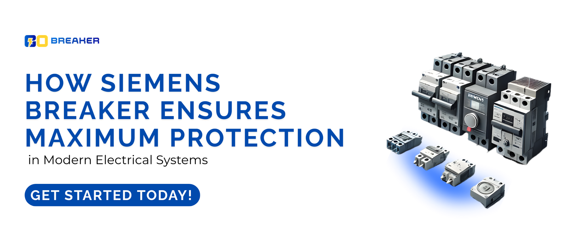 "Siemens breakers offering maximum protection in modern electrical systems, ensuring safety and reliability."