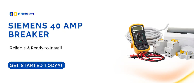 Siemens 40 Amp Breaker – Reliable & Ready to Install