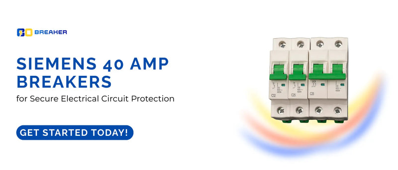 Siemens 40 Amp Breakers for Secure Electrical Circuit Protection
