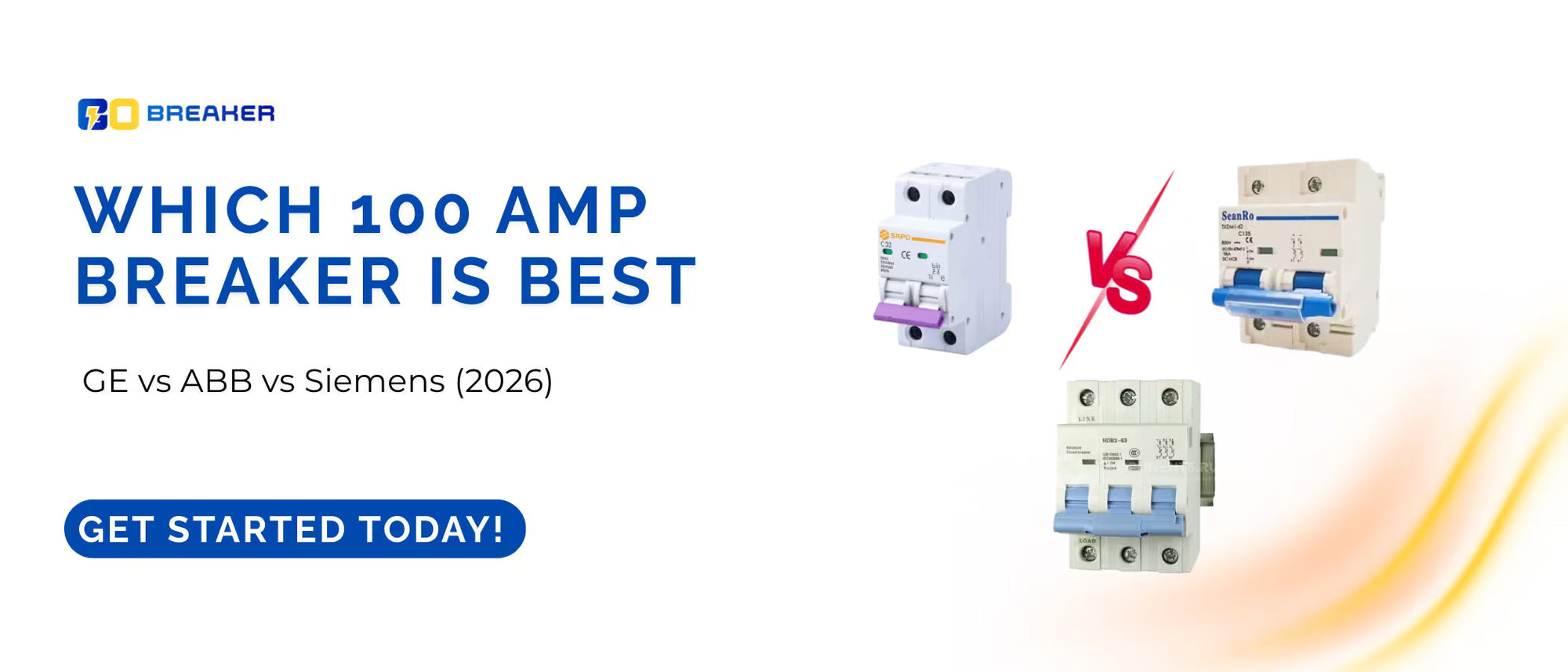 Best 100 Amp Breaker: GE vs ABB vs Siemens 2026