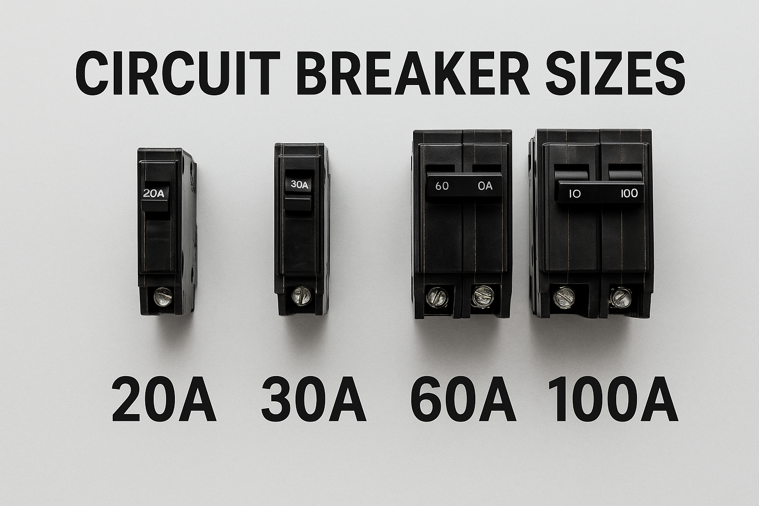 Understanding Circuit Breaker Sizes 20A to 100A Guide Go Breaker