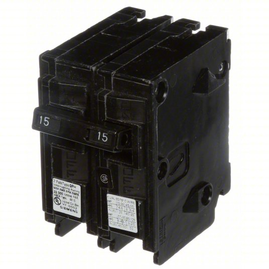 Siemens Q215 Circuit Breaker | 15 Amp, 240v, 2 Pole