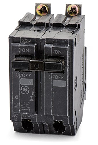 GE ABB - Circuit Breaker, 15 Amp, 2 Pole, 120/240 V, Bolt On - THQB2115