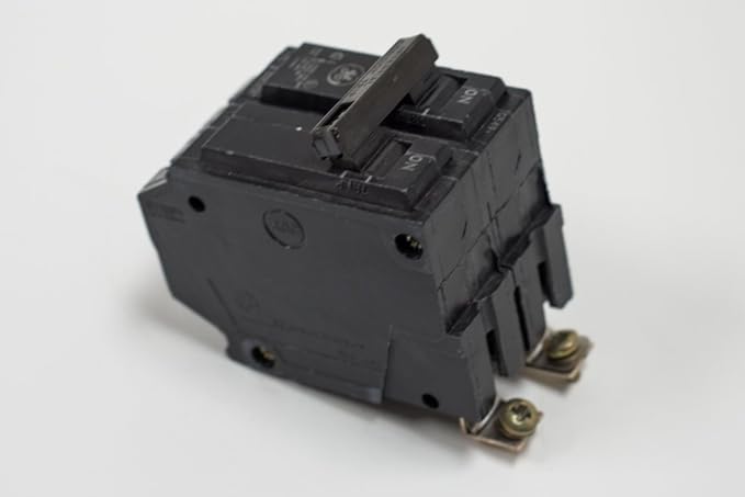 GE ABB - Circuit Breaker, 100 Amp, 2 Pole, 120/240 V, Bolt On - THQB21100