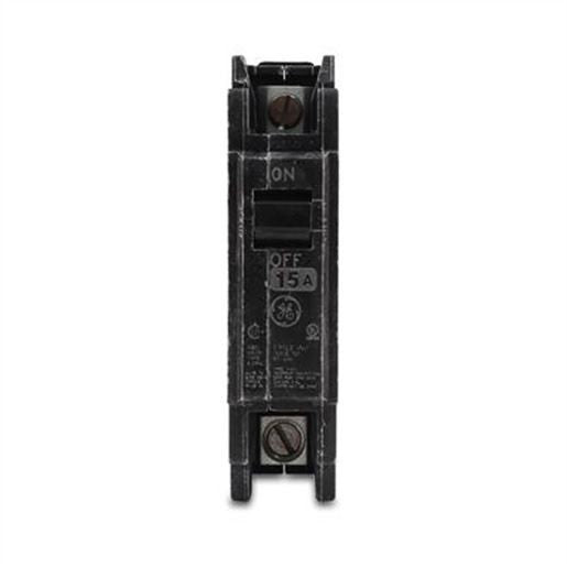 GE ABB - THQC - Circuit Breaker, 15A, 1 Pole, 120/240V - THQC1115WL