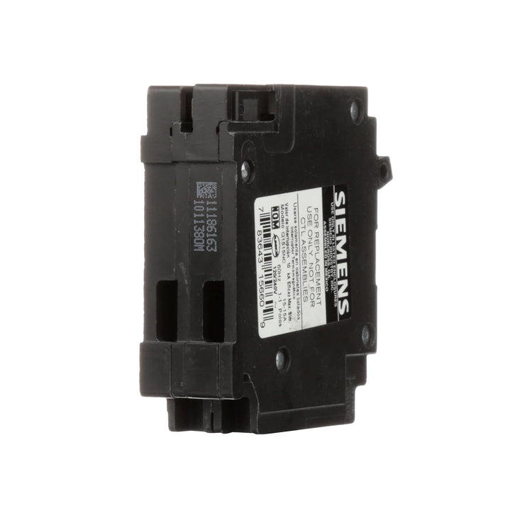 Siemens - Circuit Breaker, 15 Amps, 1 Pole, 120 V, Twin Tandem - Q1515NC