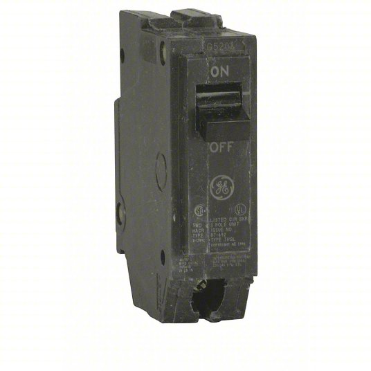 GE ABB THQC1115WL Circuit Breaker | 15A, 1 Pole, 120/240V