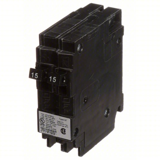 Siemens Q1515 Circuit Breaker | 15/15 Amps, 1 Pole, 120V