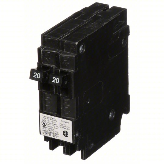 Siemens Q2020 Circuit Breaker | 20 Amps, 1 Pole, 120 V