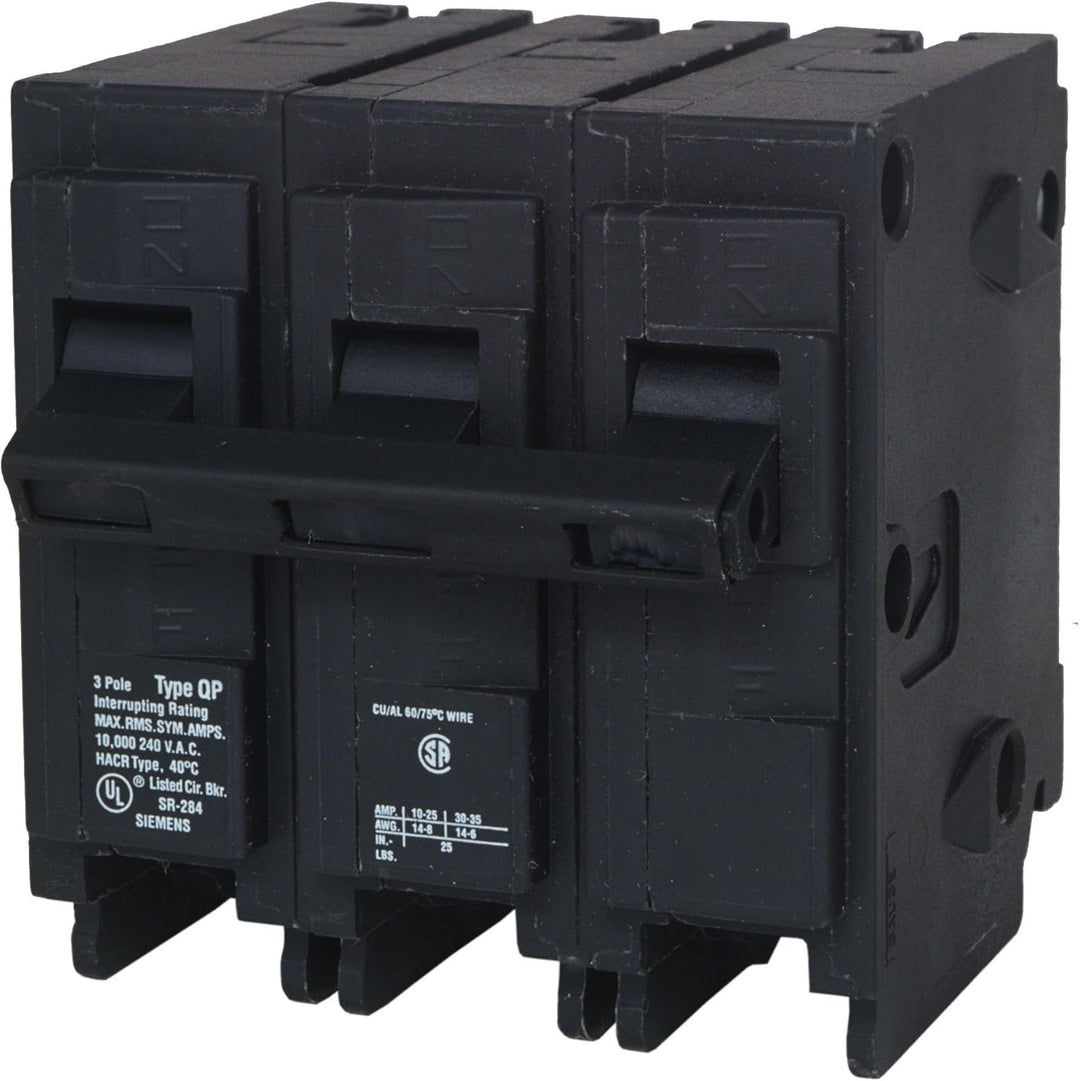 Siemens - Circuit Breaker, 100 Amps, 3 Poles, 240 V - Q3100