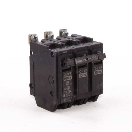 GE ABB - 90 Amp, 3 Pole, 240V, Bolt On - THHQB32090