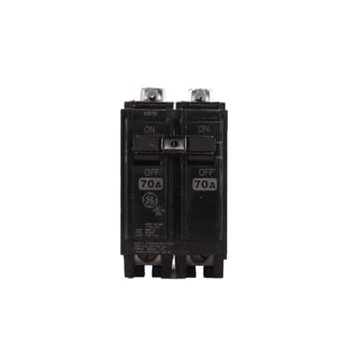 GE ABB - THQB Bolt-On Circuit Breaker - 70 AMP, 240 V , 2-Poles - THQB2170