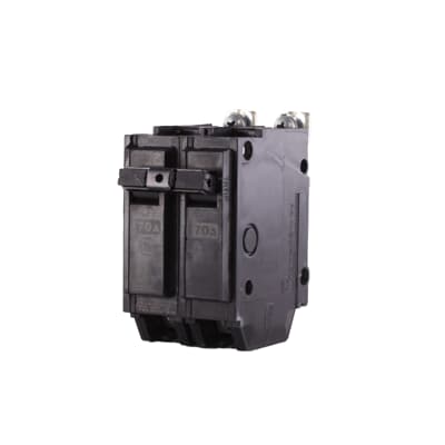 GE ABB - THQB Bolt-On Circuit Breaker - 70 AMP, 240 V , 2-Poles - THQB2170