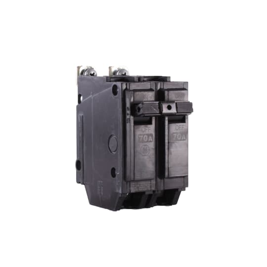 GE ABB - Bolt-On Circuit Breaker ,70 AMP, 240 V , 2-Poles - THQB2170
