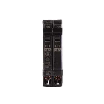 GE - Circuit Breaker 2 Pole 15A 120/240V - THQP215