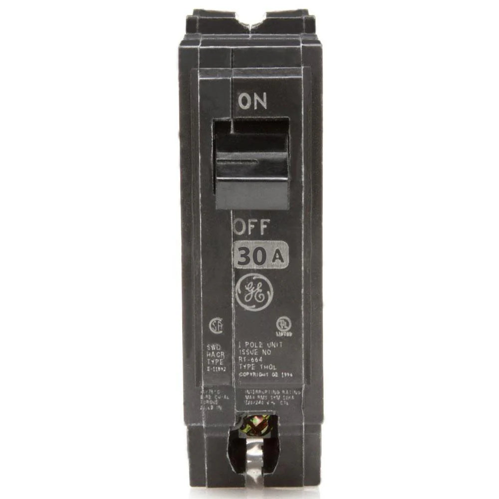 GE ABB THQL1130 Circuit Breaker | 30 A ,120/240V, 1 Pole