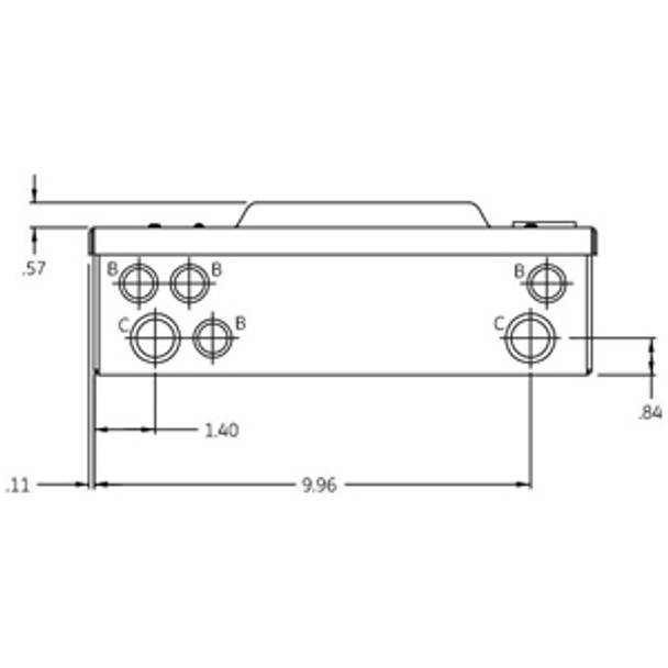 GE ABB - 125A NEMA 1 Main Lug Load Center | 8-Space, 16 Circuit - TLM812SCUD