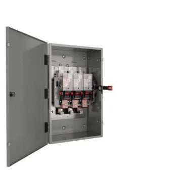 GE ABB TC35323 Heavy Duty Non-Fused Safety Switch | 100 A, 240V, 3 Poles, NEMA 1