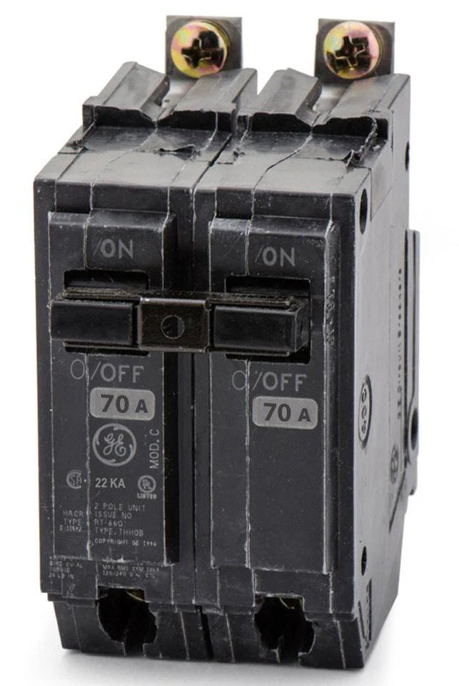 GE ABB THHQB2170 Circuit Breaker | 70 A, 120/240V , 2 Pole
