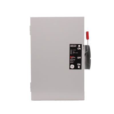 GE ABB TC35363 Heavy Duty Non-Fused Safety Switch | Double Throw | 100A, 600V, 3P
