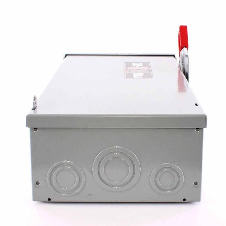 GE ABB TH3363R Heavy Duty Fusible Switch | 100 A, 600V, 3 Poles, NEMA 3R