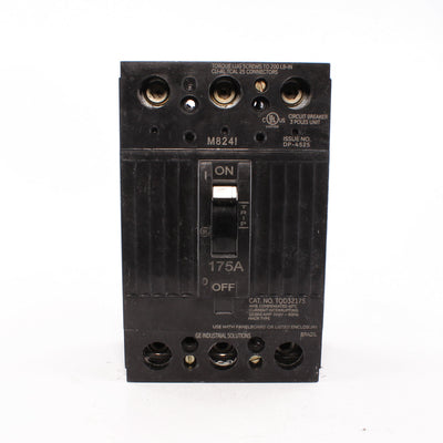 GE ABB - Molded Case Circuit Breaker ,175AMP, 240VAC, 3-Poles - TQD32175WL