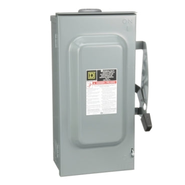 Square D - D223NRB - Fusible Switch - 100a - 240v - 2 pole - 1 Phase - Outdoor