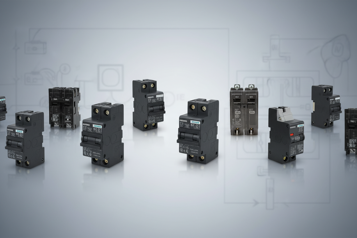 Wide Circuit Breakers Background